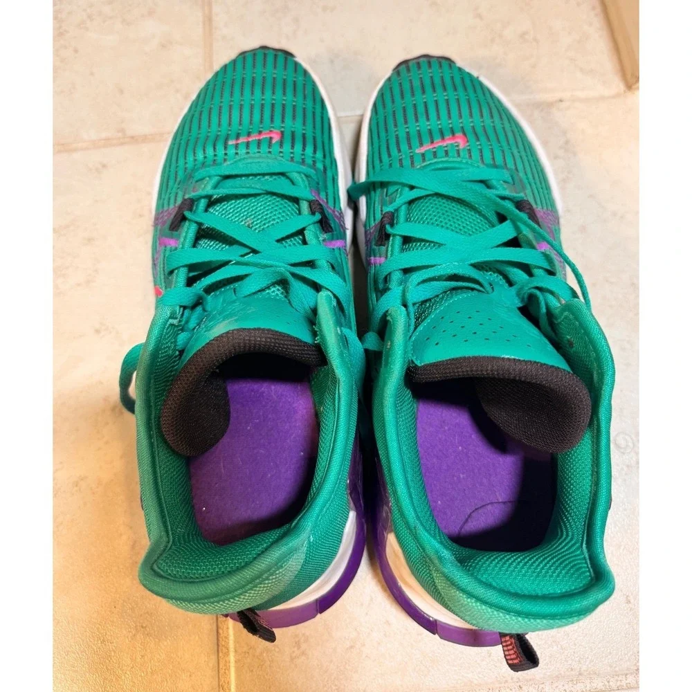 Nike LeBron Witness 6 Tropical Teal Purple Pink Mens Basketball Shoes CZ4052-300